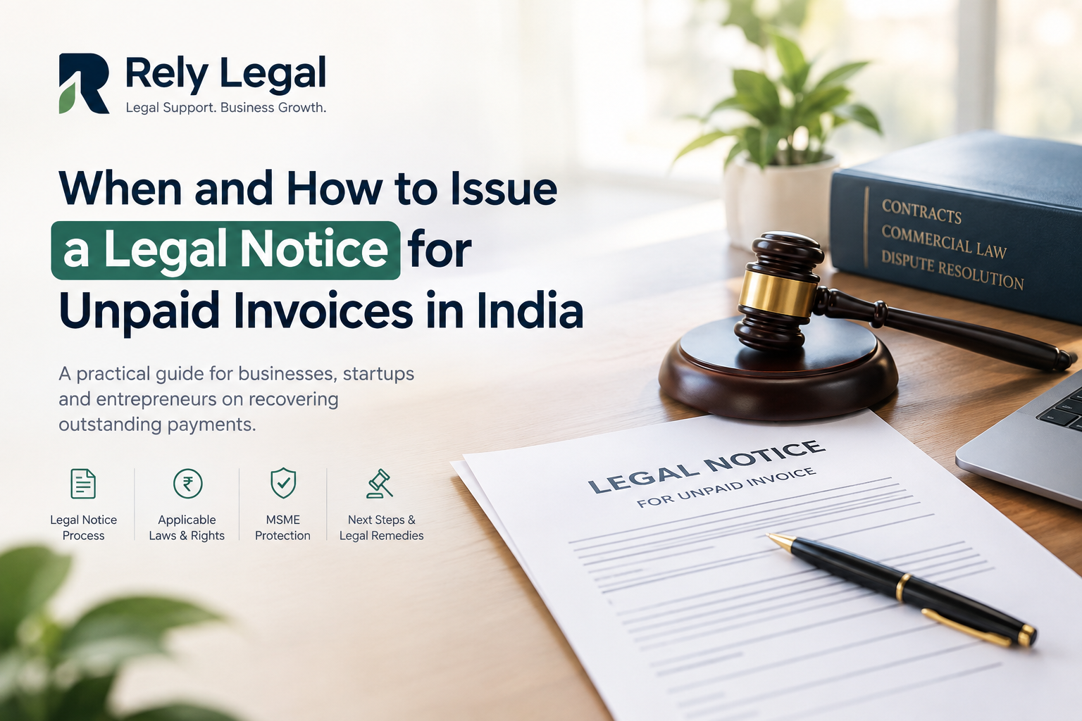 When and How to Issue a Legal Notice for Unpaid Invoices in India